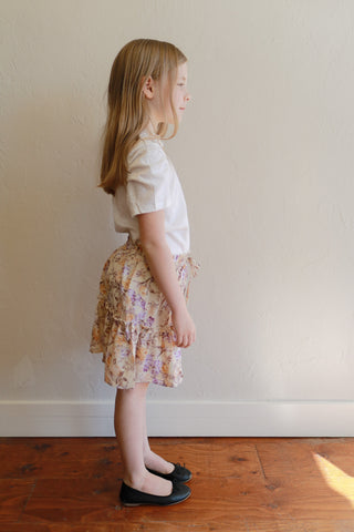 Floral Fields Ruffle Skirt