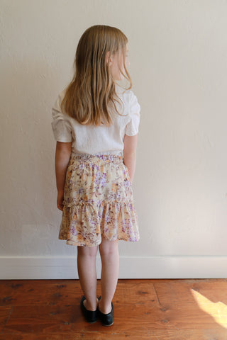 Floral Fields Ruffle Skirt