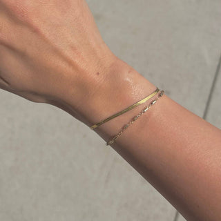 Micro Herringbone Bracelet