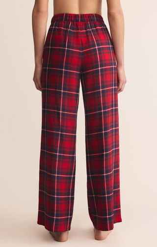 Hangout Plaid Pant | Haute Red