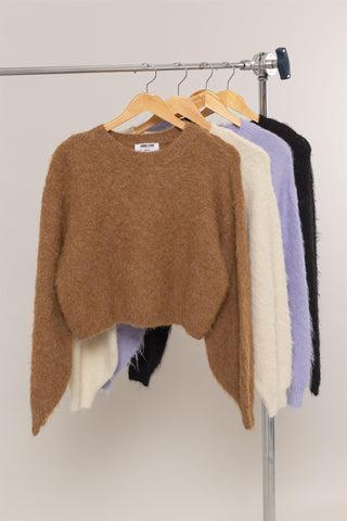 Stay Cozy Sweater - Brown