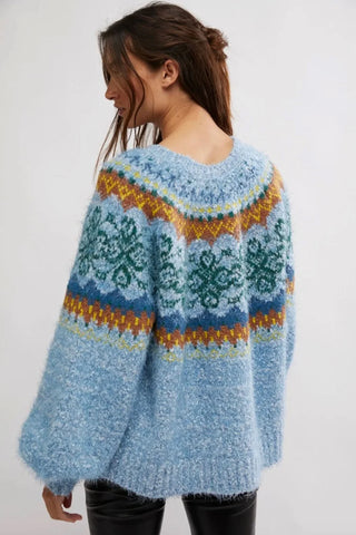 Free People Festive Frost Sweater