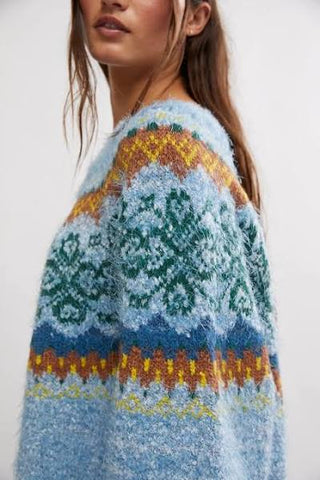 Free People Festive Frost Sweater