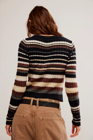 Free People Lumen Stripe Pullover