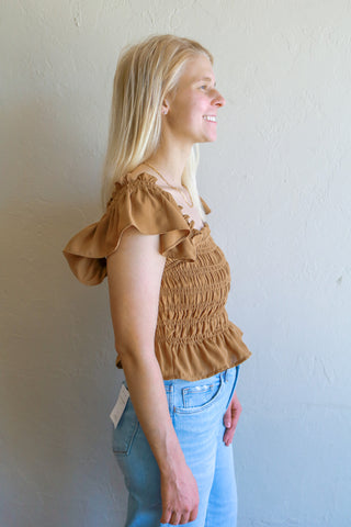 Abbey Ruffle Peplum