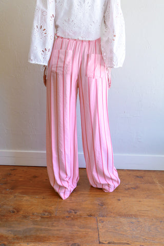 Collette Paperbag Striped Pants