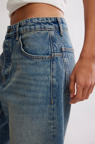 Deep Trance Dropped Boyfriend Jean | Free People
