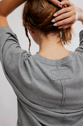 We The Free Perfect Oversized Tee | Heather Grey
