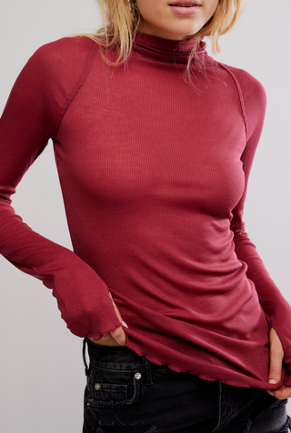 Close to Home Layering Top | Miss Crimson
