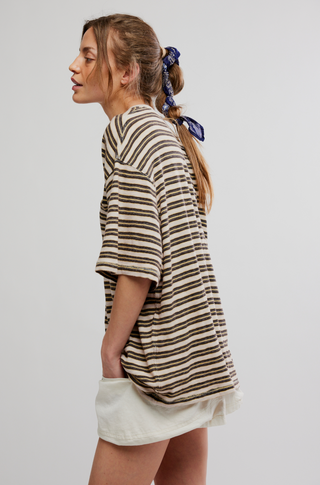 All Love Stripe Pocket Tee | Free People