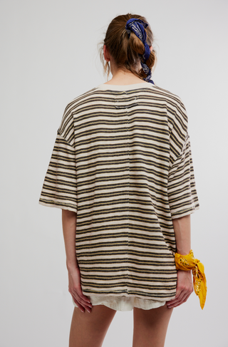 All Love Stripe Pocket Tee | Free People