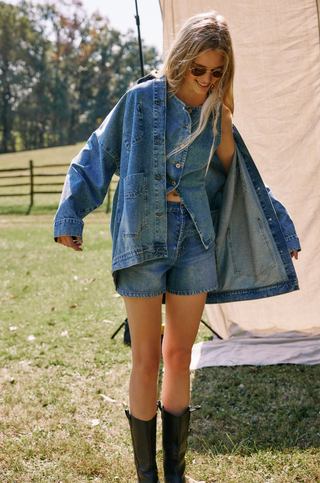 Aimee Denim Vest | Free People