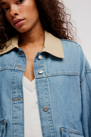Lemon Denim Jacket | Free People