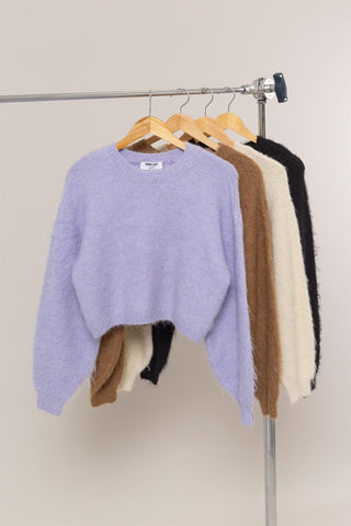 Stay Cozy Sweater - Taro