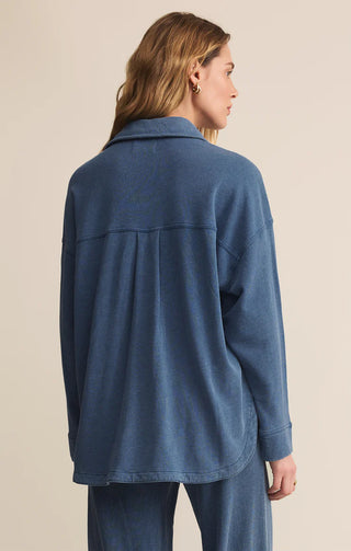 All Day Knit Jacket | Vintage Indigo