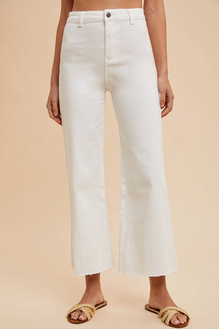Camden Cropped Wide Leg Jeans