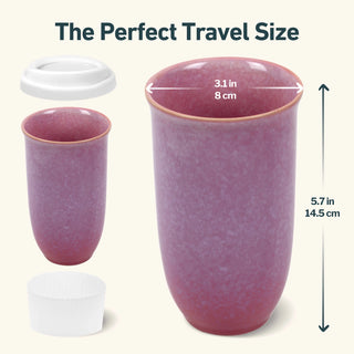 Astral Bloom Ceramic Travel Mug | 16oz