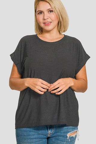 Plus Size Sutton Tee | Black