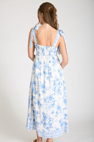 Delphine Floral Midi Dress