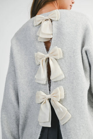 Eloise Bow Back Sweater