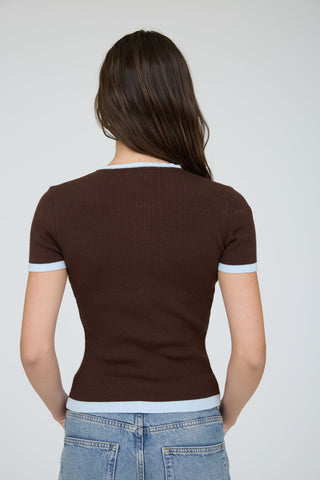 Annie Contrast Cardigan