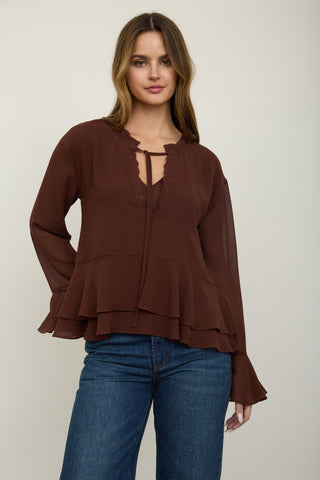 Ivy Peplum Blouse