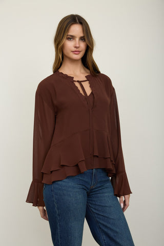 Ivy Peplum Blouse