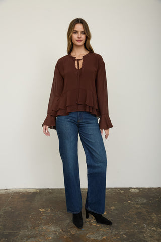Ivy Peplum Blouse