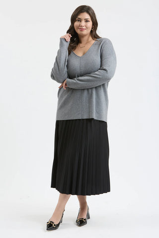 Cloudburst Plus Size Knit Sweater