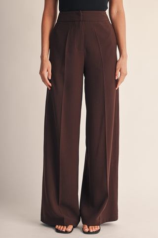 Rhodes Tailored Trouser | Brown