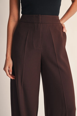 Rhodes Tailored Trouser | Brown