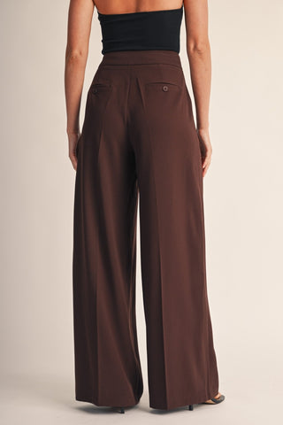 Rhodes Tailored Trouser | Brown