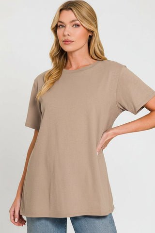 Presley Boyfriend Tee | Cocoa