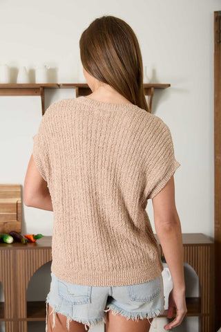 Sable Knit Top