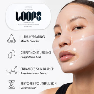 Dew Cloud Face Mask | Loops