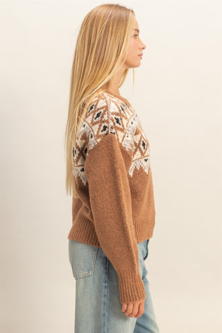 Aspen Fair Isle Sweater