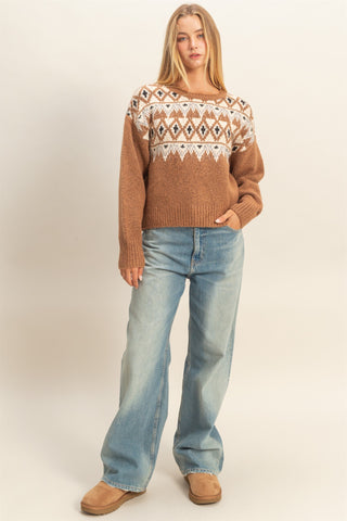 Aspen Fair Isle Sweater