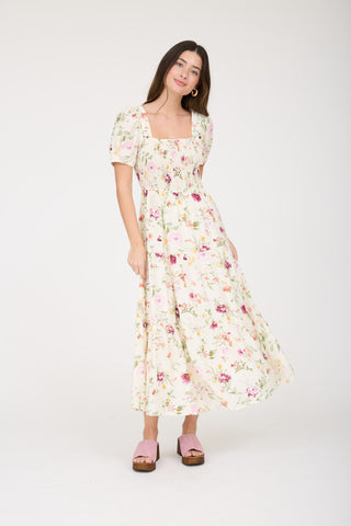 Briar Garden Midi Dress