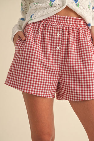 Savannah Gingham Boxer Shorts