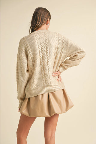 Golden Shine Sweater