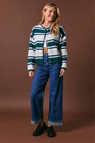 Linden Striped Cardigan