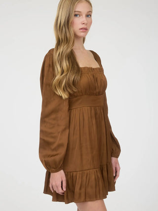 Sylvie Satin Mini Dress