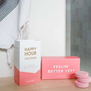 Chez Gagné Shower Steamers | Happy Hour Shower