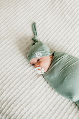 Top Knot Hat (0-4 months)