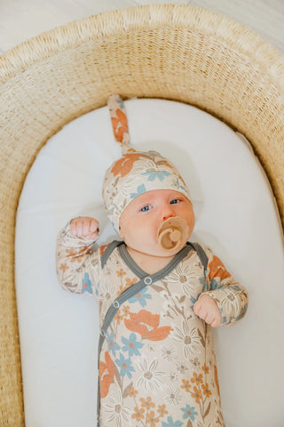 Top Knot Hat (0-4 months)