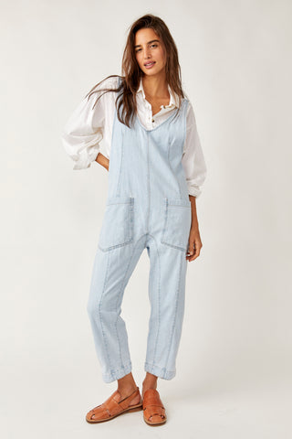 FREE PEOPLE HIGH ROLLER JUMPSUIT