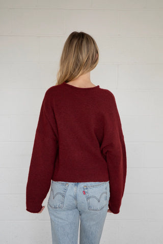 Hudson Cardigan | Wine