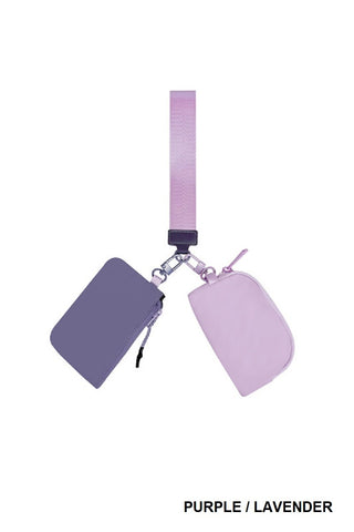 Everyday Dual Pouch Wristlet