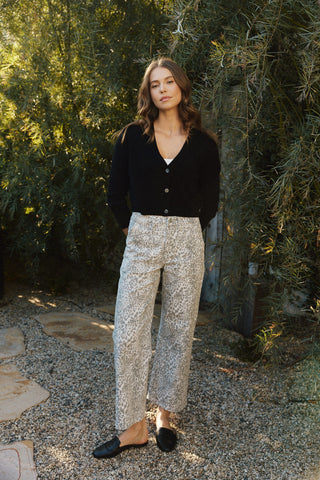 Blaire Leopard Baggy Jeans
