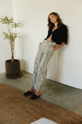 Blaire Leopard Baggy Jeans